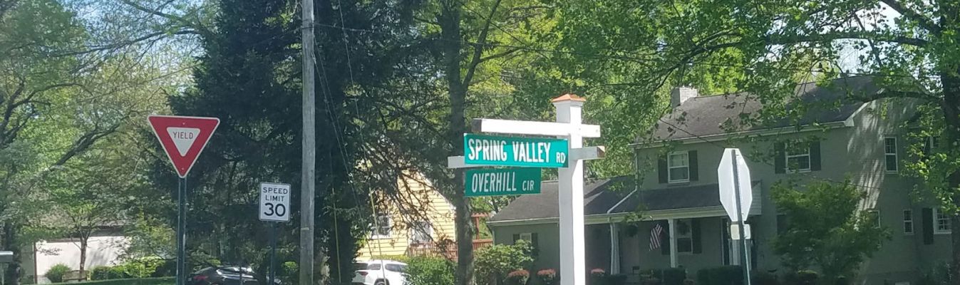 Corner of Spring Valley & Overhill in Historic Bluefields